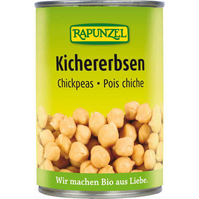 Rapunzel bio csicseriborsó lében 400 g