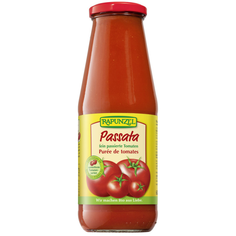 Rapunzel bio passzírozott paradicsom 680 g