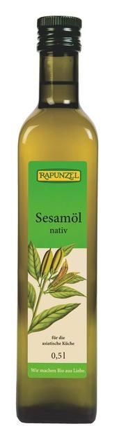 Rapunzel bio szezámolaj 500 ml