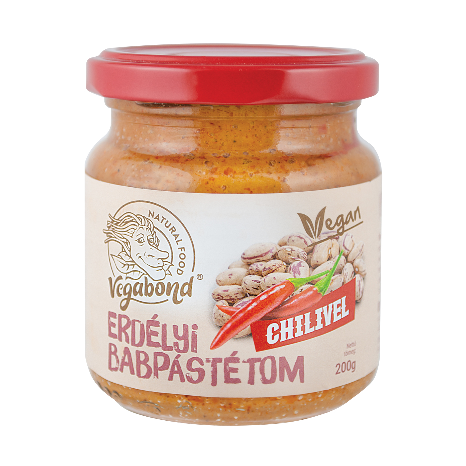 Vegabond erdélyi babpástétom chilivel 200 g