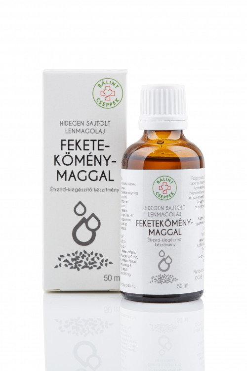 Bálint lenmagolaj feketeköménymaggal 50 ml