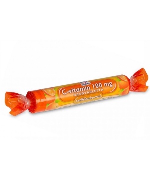 1x1 vitaday c-vitamin rágótabletta szőlőcukorral narancs 17 db