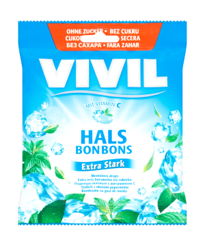 Vivil extra erős borsmentás cukorka 60 g