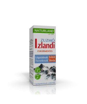 Naturland izlandi zuzmó édesítőszerekkel 150 ml