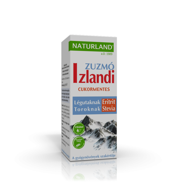 Naturland izlandi zuzmó édesítőszerekkel 150 ml