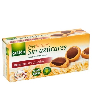 Gullón ronditas keksz étcsokoládéval töltött
