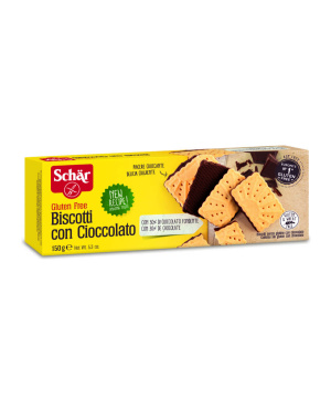 Schar gluténmentes keksz csokoládés biscotti 150 g