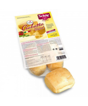 Schar gluténmentes ciabatta zsemle elösütott 4x50g 200 g