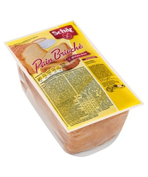 Schar gluténmentes kenyér édes pain brioché 370 g