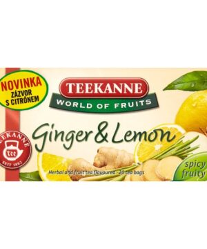 Teekanne ginger & lemon tea 20x1