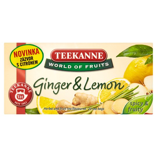 Teekanne ginger & lemon tea 20x1