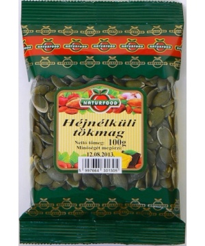 Naturfood héjnélküli tökmag 500 g