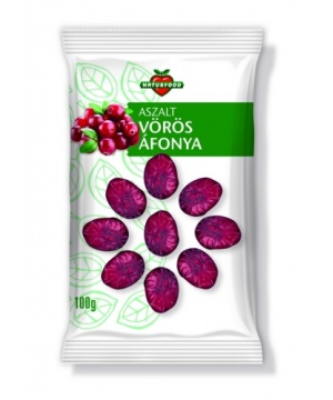 Naturfood aszalt vörös áfonya 100 g