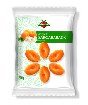 Naturfood aszalt sárgabarack 200 g
