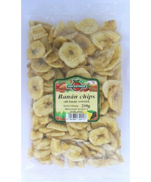Naturfood banán chips 200 g