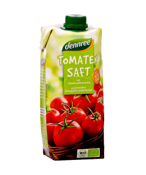 Dennree bio paradicsomlé 500 ml