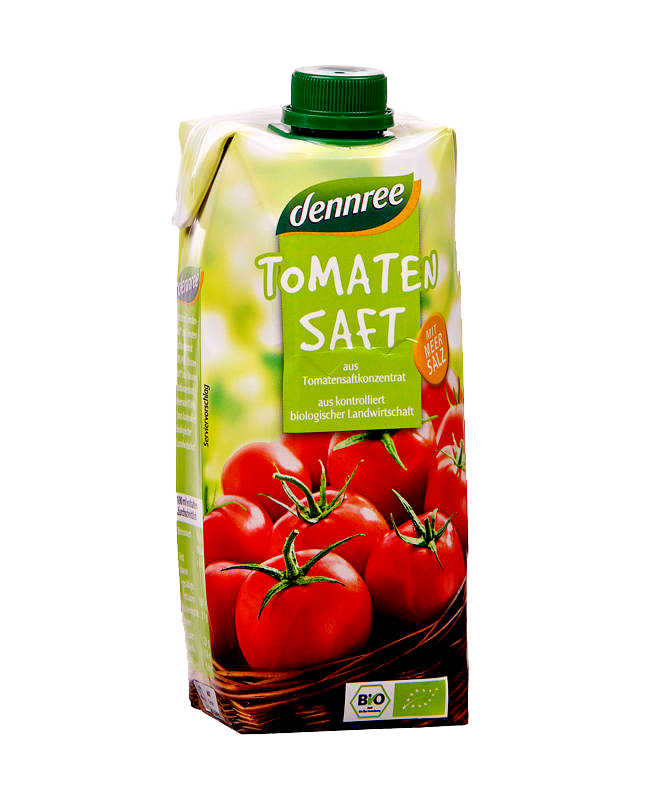 Dennree bio paradicsomlé 500 ml
