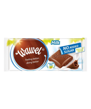 Wawel tejcsokoládé cukor hozzáadása nélkül 90 g