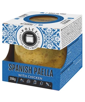 Polcz spanyol paella csirkehússal adalékmentes készétel 350 g