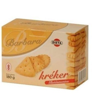 Barbara gluténmentes kréker sós 150 g