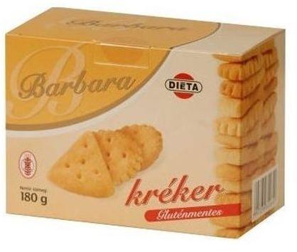 Barbara gluténmentes kréker sós 150 g