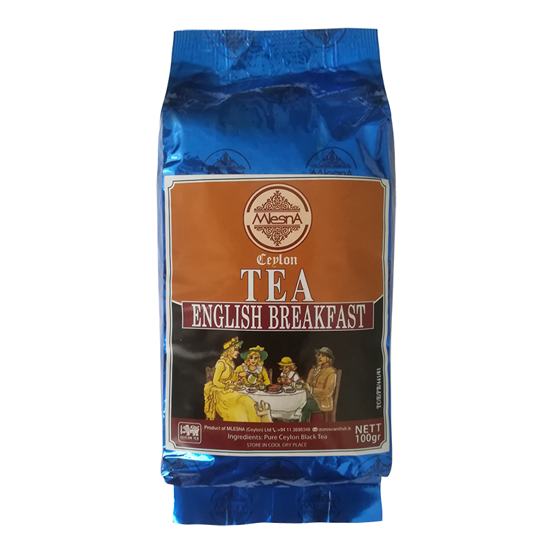 Mlesna fekete tea english breakfast szálas 100 g