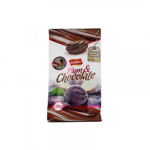 Sunvita csokoládés aszalt szilva 100 g