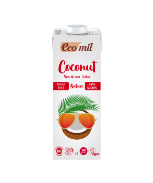 Ecomil bio kókuszital hozzáadott édesítőszer nélkül 1000 ml