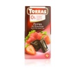 Torras gluténmentes étcsokoládé eper cukor nélkül 75 g