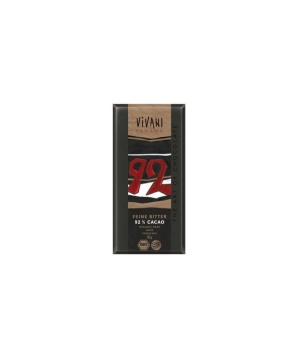 Vivani bio étcsokoládé 92% kakaóval kókuszcukorral 80 g