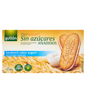 Gullón yoghurtos reggeli szendvicskeksz 220 g