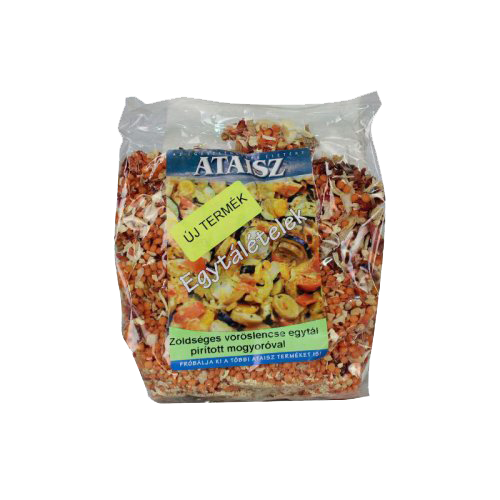 Ataisz zöldséges vöröslencse egytál pirított mogyoróval 200 g