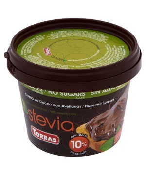 Torras gluténmentes mogyorókrém steviával 200 g
