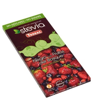Torras gluténmentes étcsokoládé erdei gyümölcs steviával 125 g