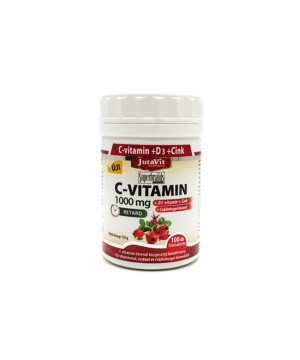Jutavit c-vitamin 1000 mg+d3+cink 100 db