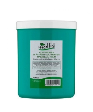 Mollis masszírozó krém illatmentes 1000 ml