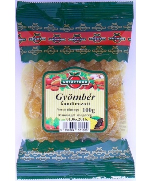 Naturfood kandírozott gyömbér 100 g