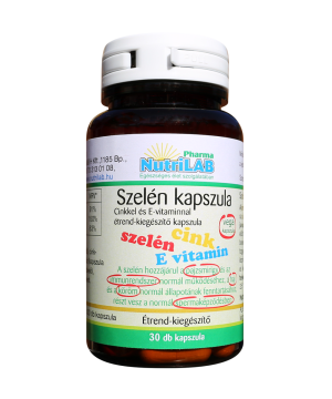 Nutrilab szelén cinkkel 30x 30 db