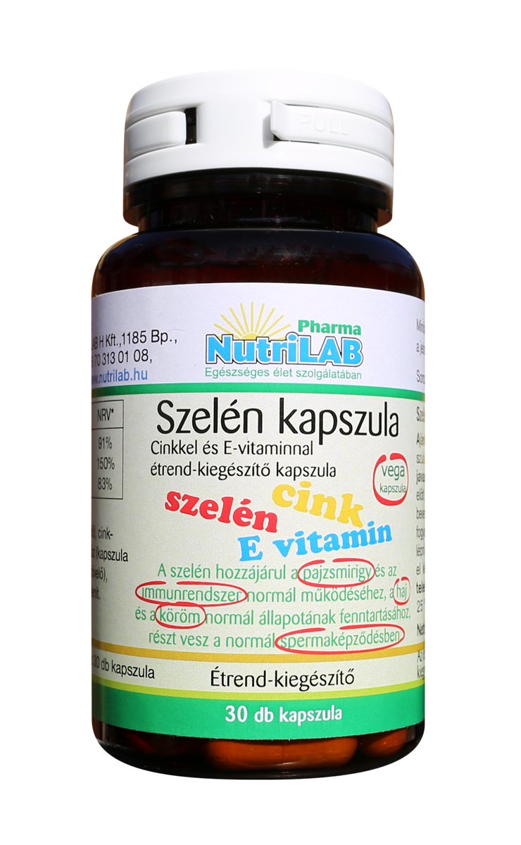 Nutrilab szelén cinkkel 30x 30 db