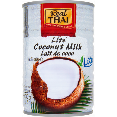 Real thai kókusztej light 400 ml