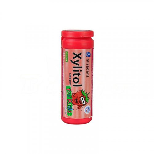 Xylitol kids gyermek rágógumi eper íz 30 db