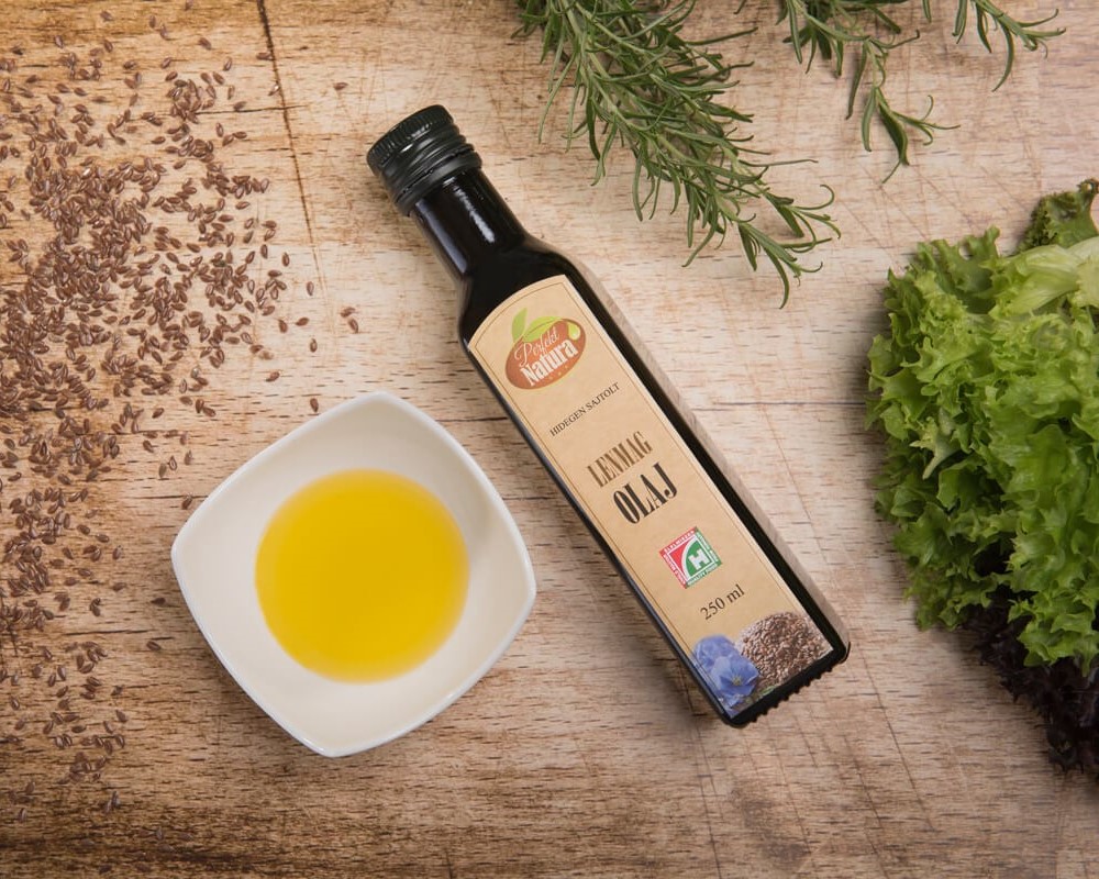 Perfekt Natura hidegen sajtolt lenmag olaj 250 ml