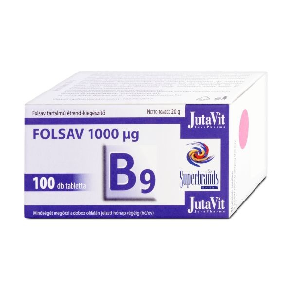 Jutavit folsav 1000 µg 100 db