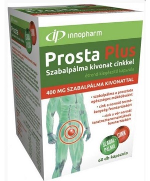 Innopharm prosta plus kapsz. 400 mg szabalpálma + cink 60 db