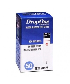 Drop One vércukorszint mérő tesztcsík 50 db