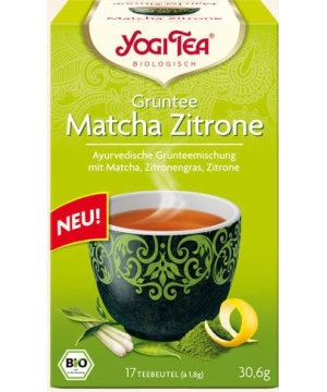 Yogi bio tea zöld matcha-citrom 17x1