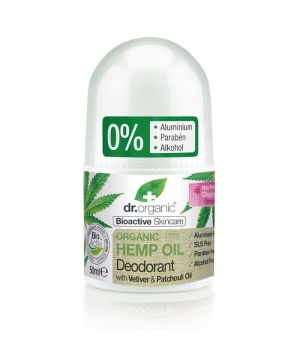 Dr. organic bio kendermagolaj golyós deo 50 ml