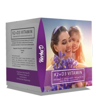 Herba-D k2+d3 vitamin 20 ml