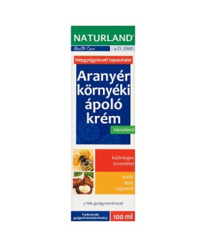 Naturland aranyér környéki ápoló krém 100 ml