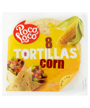 Poco Loco kukoricás lágy tortilla 320 g